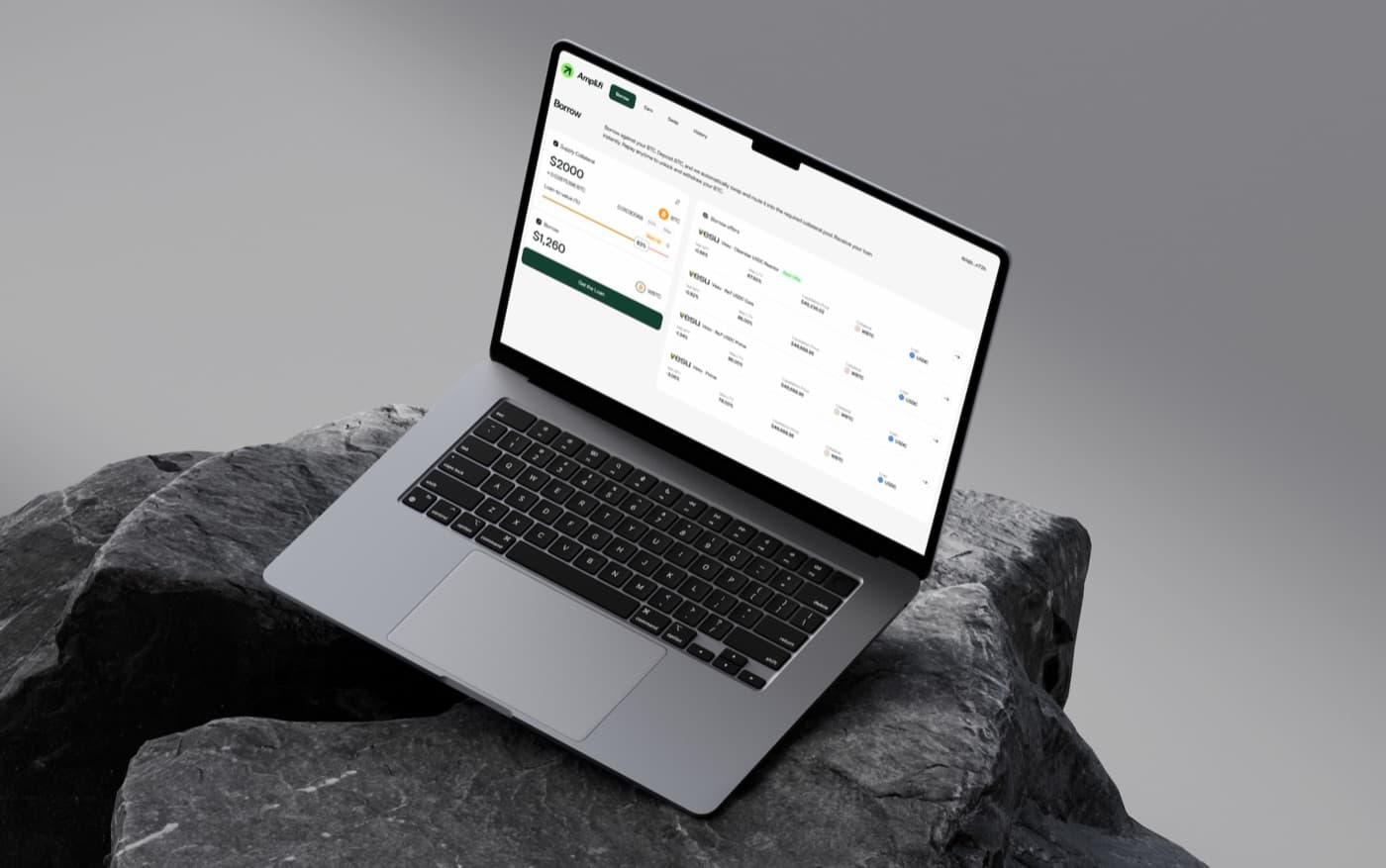 Amplifi — web app project designed and built by Profitech