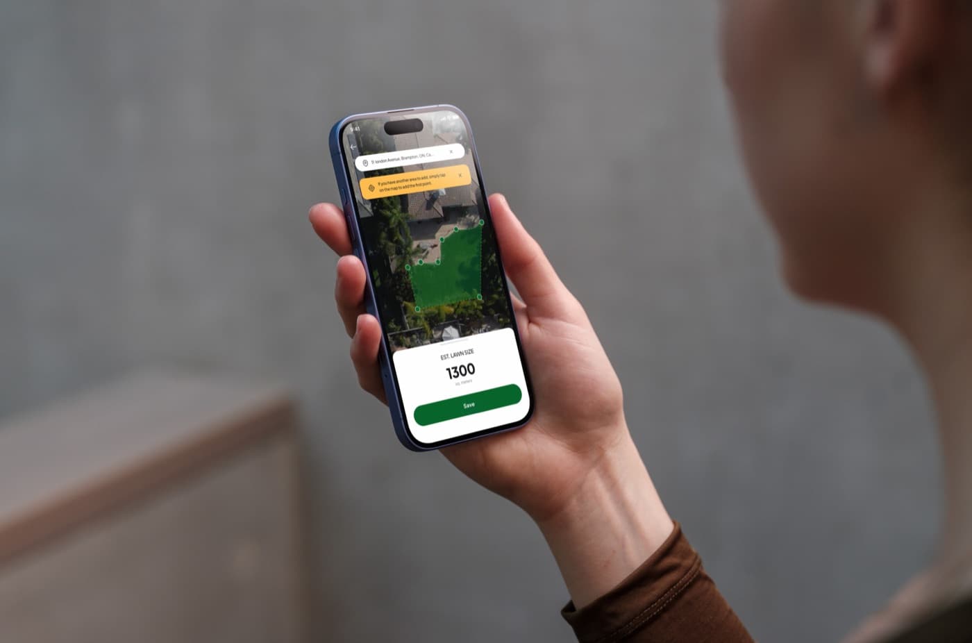 Eternal Green Landscaping — mobile app — ios/android project designed and built by Profitech